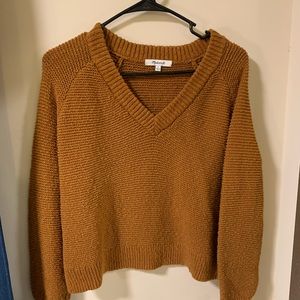 Madewell crop sweater